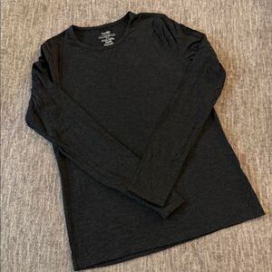 Lord & Taylor Iconic Fit Black Top
